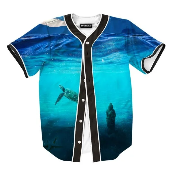 Men's Shirts with Belt AttachmentsCrab In The Sea Jersey