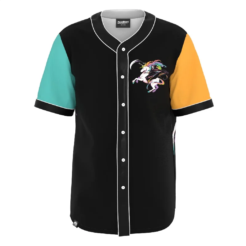 Men's Shirts with Snap ButtonsDeath Unicorn Jersey