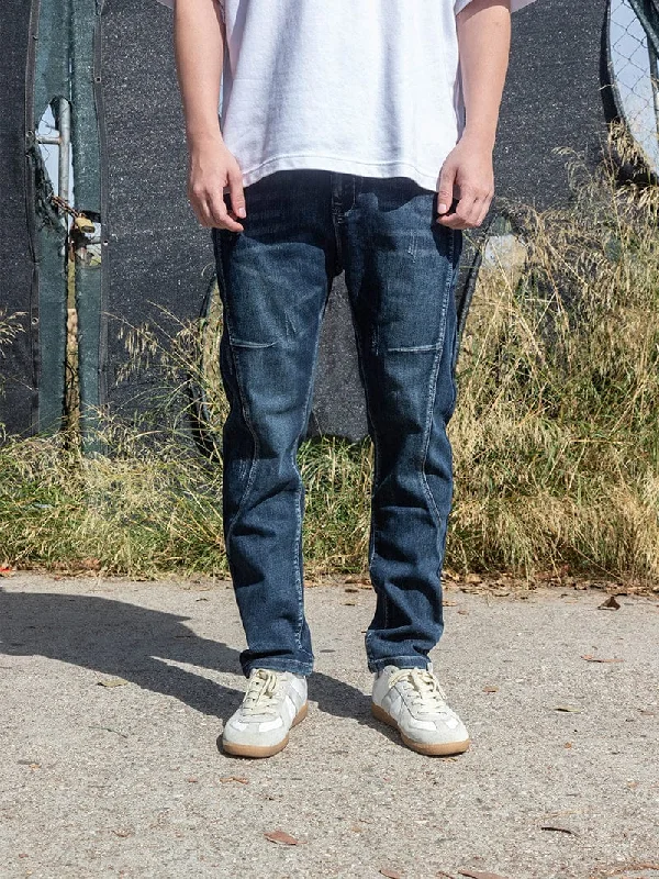 Men's Straight-Leg JeansFigueroa Denim- Indigo