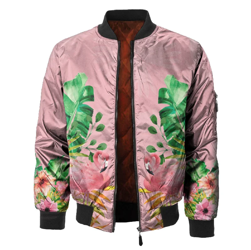 Men's Coats with Tactical FeaturesFlamingo Bomber Jacket