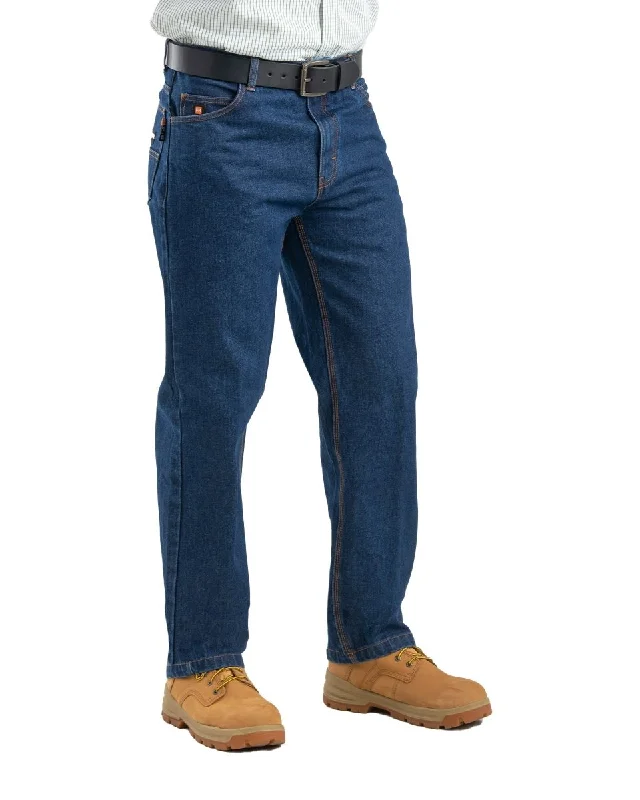 Relaxed-Fit Men's JeansFlame Resistant Denim 5-Pocket Jean