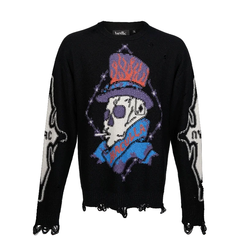 Solid-Colored Men's SweatersGANGSTA SWEATER