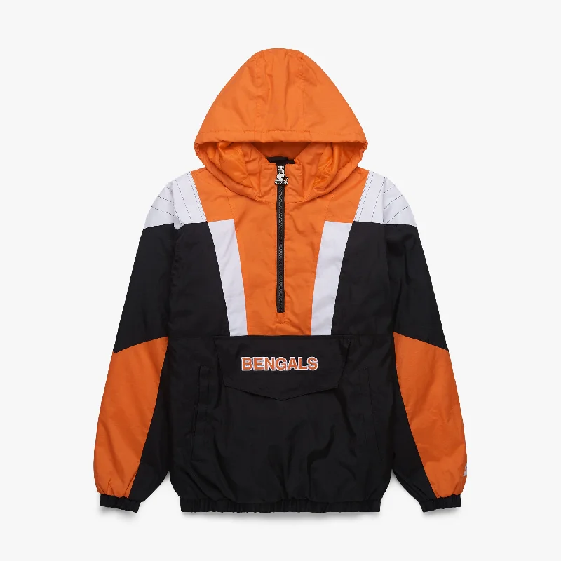 Men's Coats for Everyday WearHOMAGE X Starter Bengals Pullover Jacket