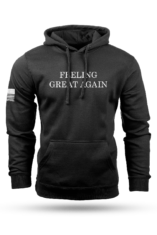 Men's Hoodies with Wind-Resistant FabricFeeling Great Again - Hoodie