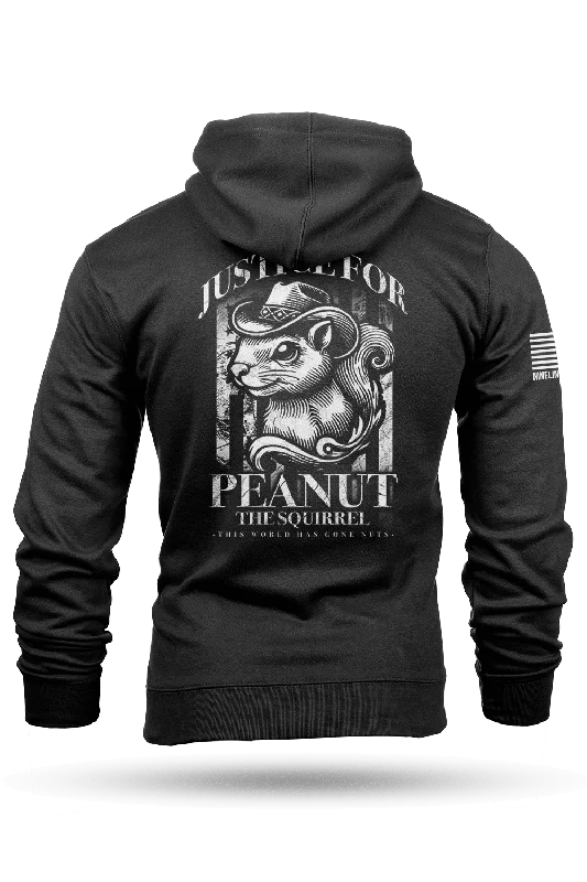 Men's Hoodies with Sublimated GraphicsJustice for Peanut - Hoodie