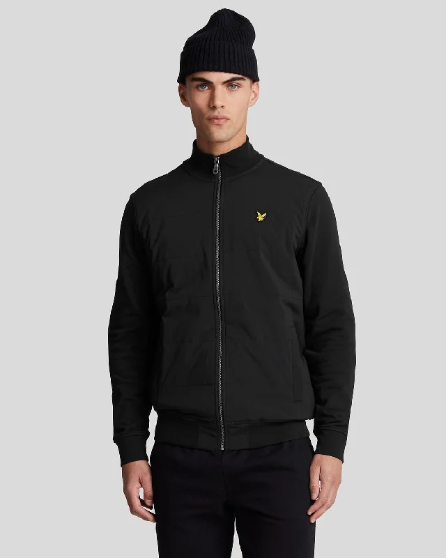 Men's Coats for WalkingHybrid Baffled Track Jacket