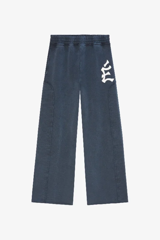 Men's Shirts with Contrast CollarsLOOSE SWEAT PANT THE CITY NAVY