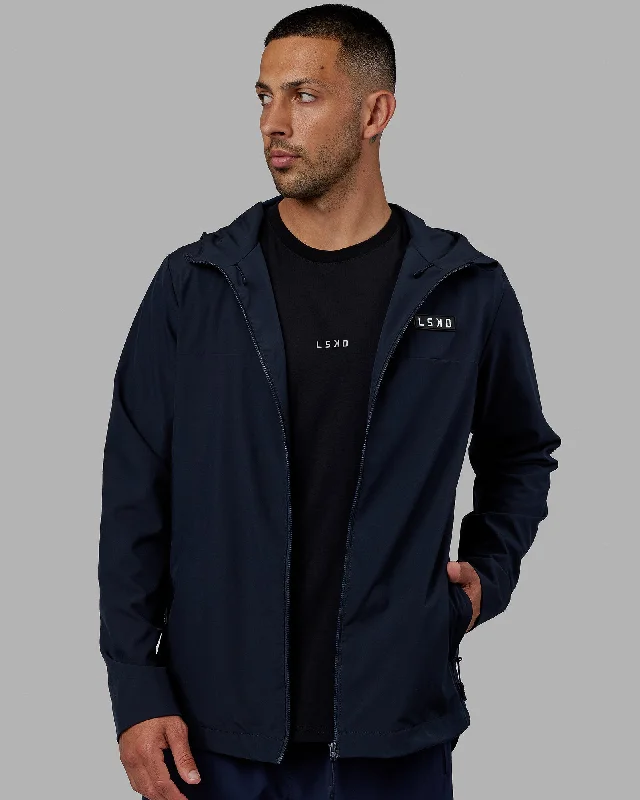 Men's Coats with Multi-Pocket DesignFunctional Training Jacket - Navy