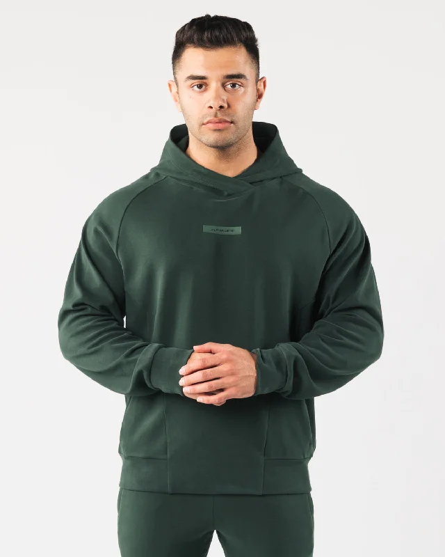 Men's Shirts with Velcro ClosuresIdentity Pro Hoodie - Evergreen