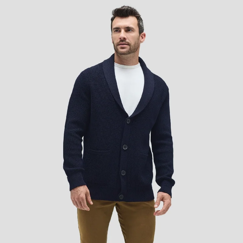 Durable Men's Canvas HoodiesMen's Merino Cardigan