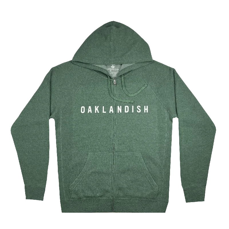 Men's Shirts with Barrel CuffsOaklandish Classic Zip Hoodie