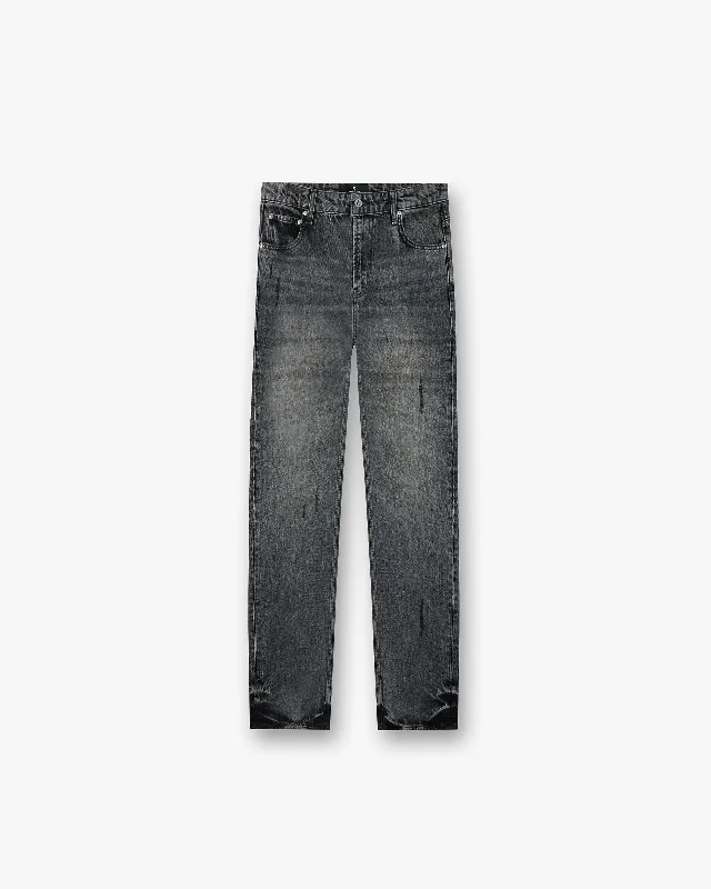 Oversized Relaxed-Fit Men's JeansR2 Rep Denim - Charcoal