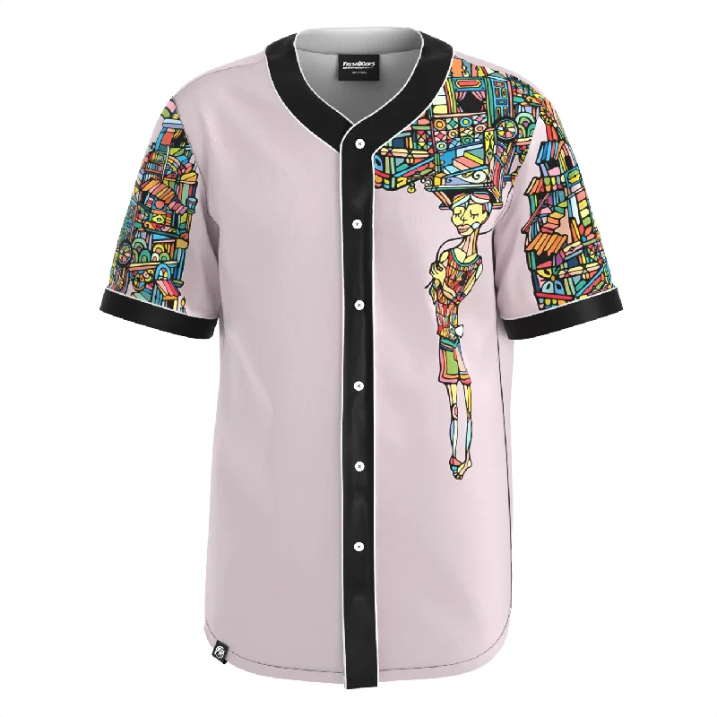 Men's Shirts with Zippered PocketsRainboy Pastel Jersey