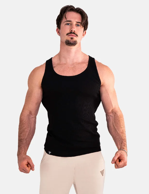 Men's Shirts with UV ProtectionRib Tank Top Men