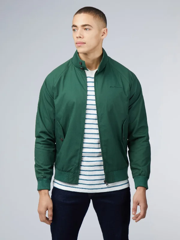 Men's Coats with Adjustable SleevesSignature Harrington Jacket - Green