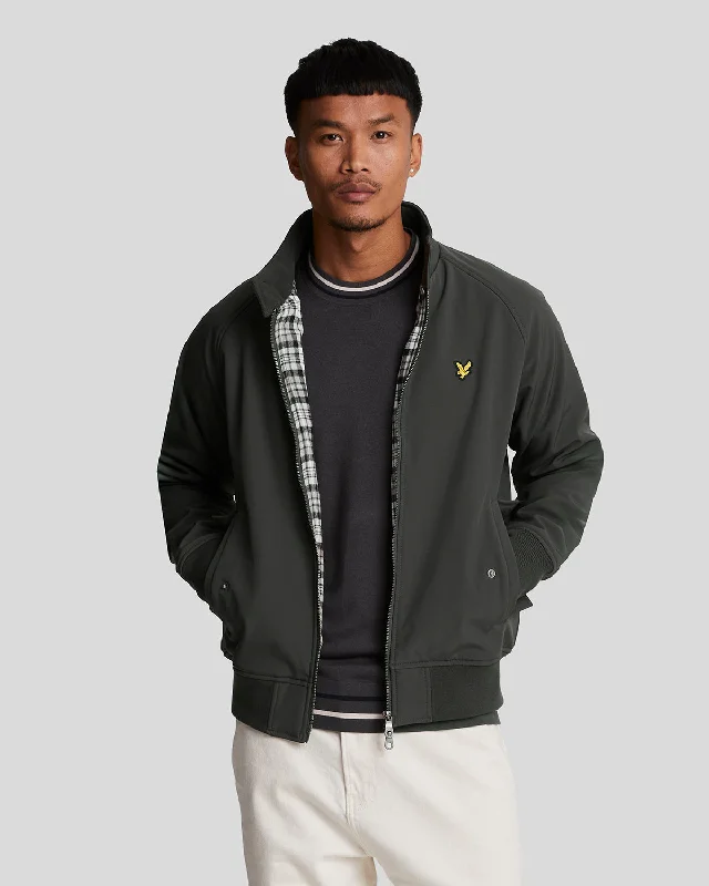 Men's Coats with Slim FitsSoftshell Harrington Jacket