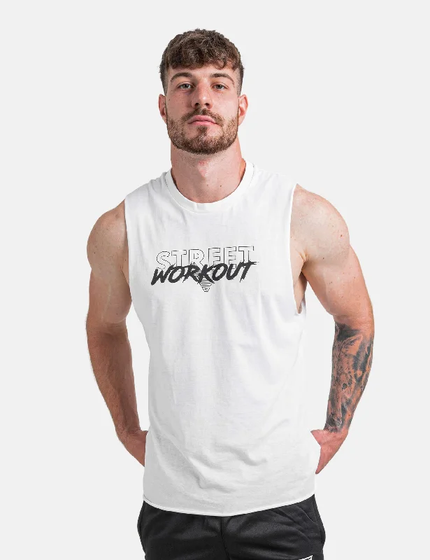 Men's Shirts with Velcro ClosuresStreet Workout Tank Men