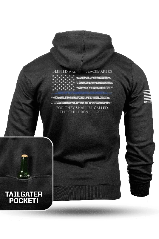 Affordable Men's HoodiesThin Blue Line - Tailgater Hoodie