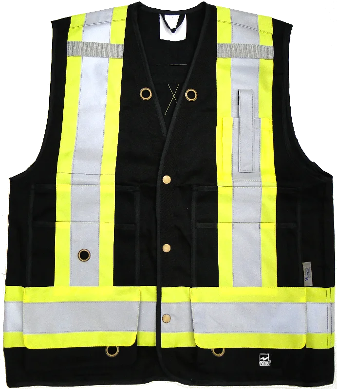 Men's Coats for Formal EventsViking Men's Open Road® Surveyor Class 1 Hi-Vis 8 Pocket Vest