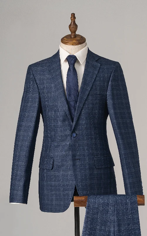 2 PIECE PREMIUM  SUIT NAVY BLUE