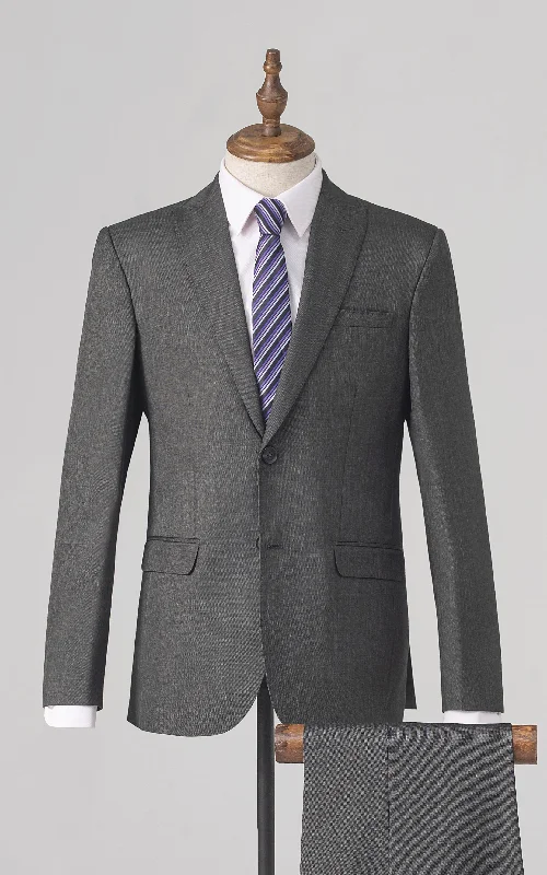 2 PIECE SUIT CHARCOAL GREY