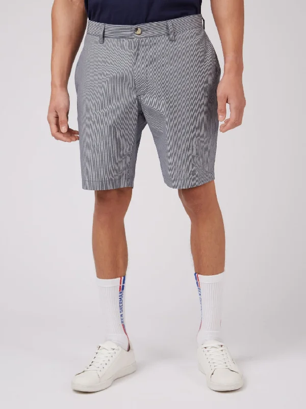 Men's Work Pants for Durability and ComfortB by Ben Sherman Striped Shorts