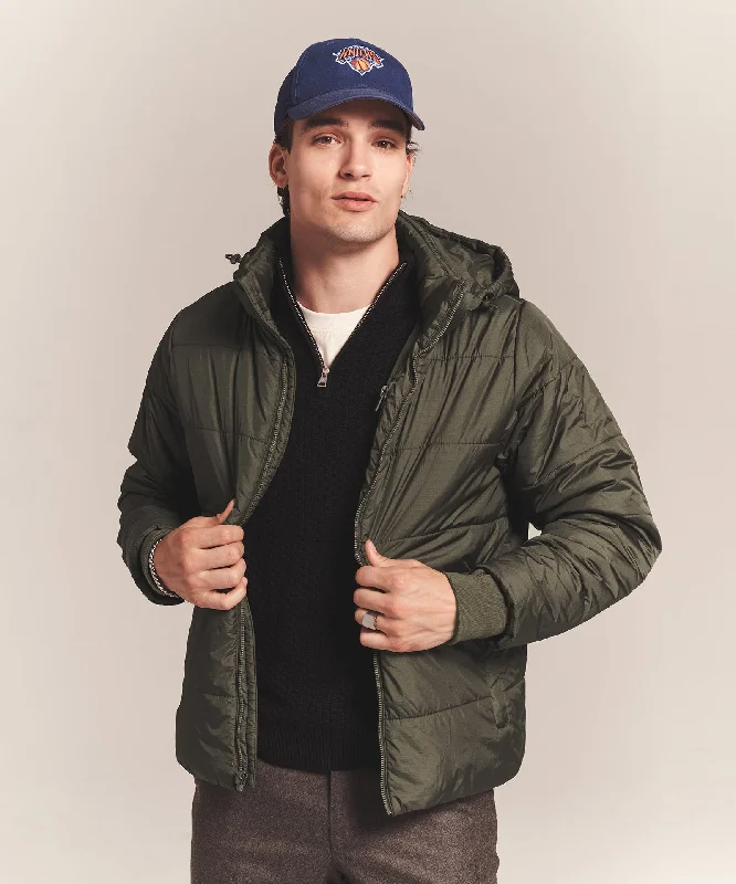 Men's Coats with Quilted LiningThe Sustainable Puffer