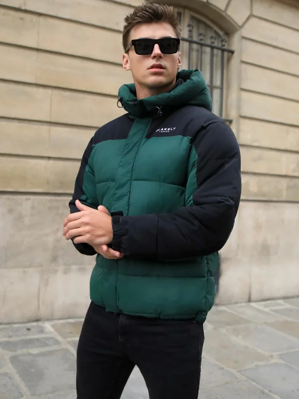 Men's Coats with Quick-Dry FabricTampa Puffer Coat - Forest Green