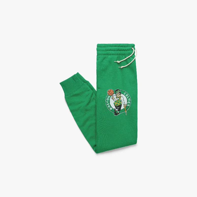 Men's Pants with Wrinkle-Resistant FabricBoston Celtics Logo Jogger