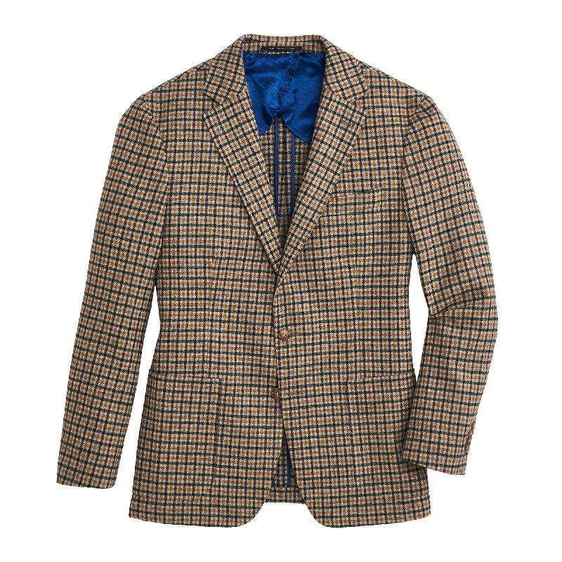 Men's Coats for SpringFox Brothers Dune Multi Check Sport Coat - Dune