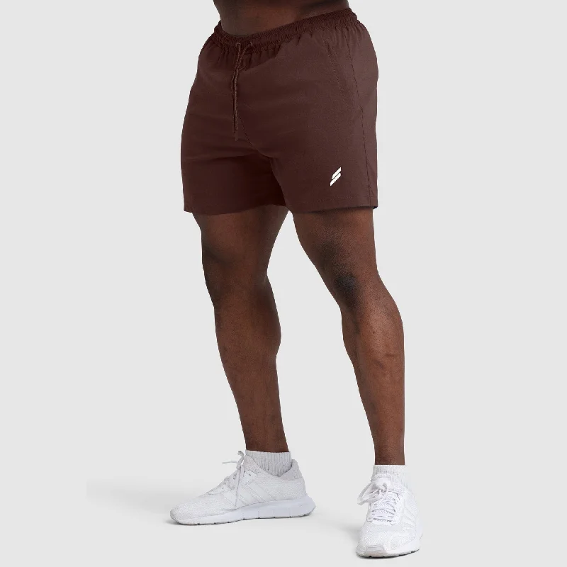 Men's High-Waisted Pants for a Retro StyleGenesis 5" Shorts - Chestnut Brown