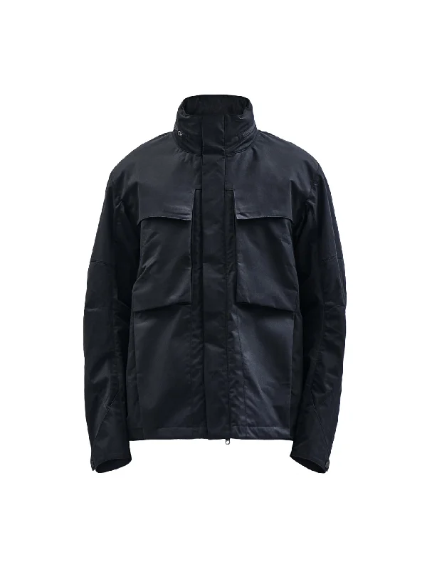 Men's Coats with Slim Fitsiratxo jacket stotz etaproof black