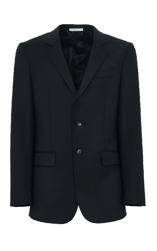 Men's Coats with Quilted LiningIrving Jacket in Black Sportswear Wool