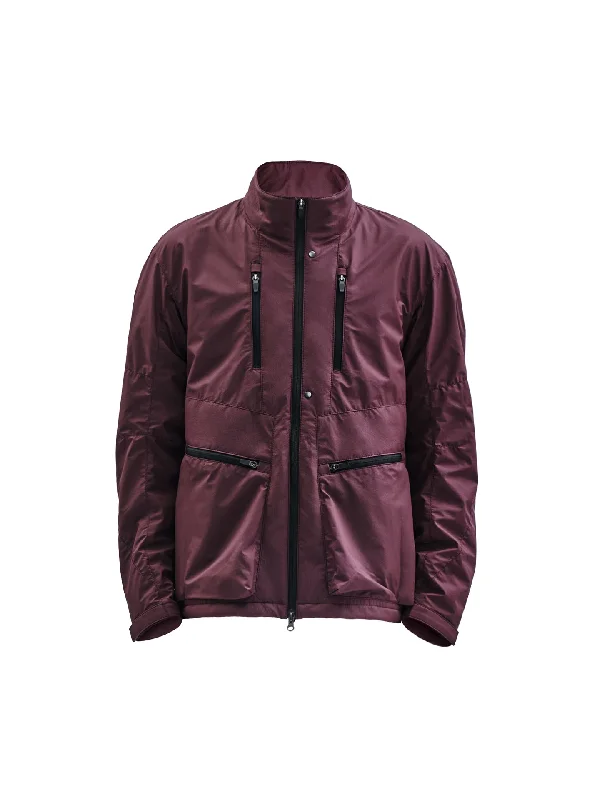 Classic Men's Trench Coatsitzuri insulator jacket polartec alpha burgundy