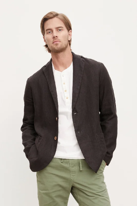 Lightweight Men's WindbreakersJOSHUA LINEN BLAZER