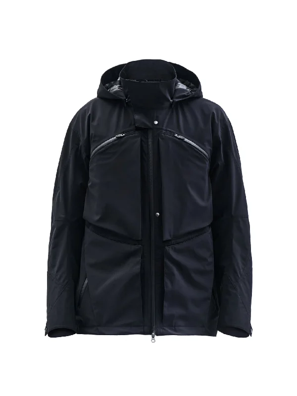 Men's Coats for Outdoor Activitieslaun jacket graphene black