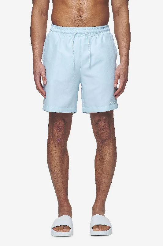 Logo Swim Shorts Baby Blue