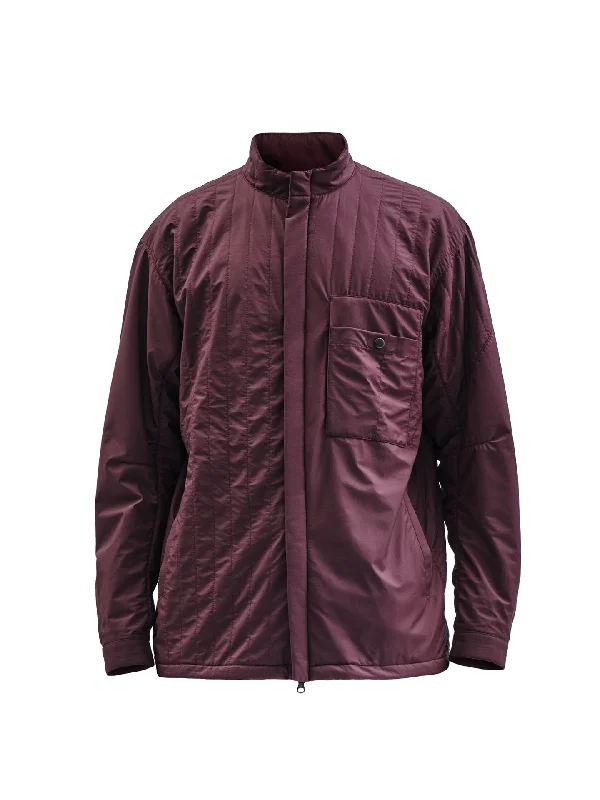 Essential Men's Puffer Jacketsnahien insulator jacket burgundy