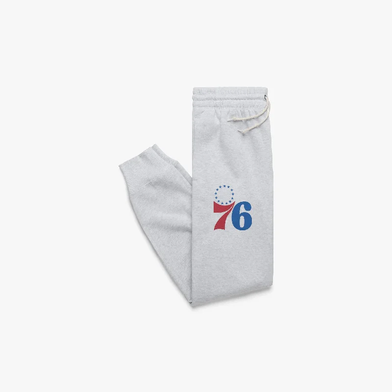 Men's Elastic-Waisted Pants for Easy MovementPhiladelphia 76ers Logo Jogger