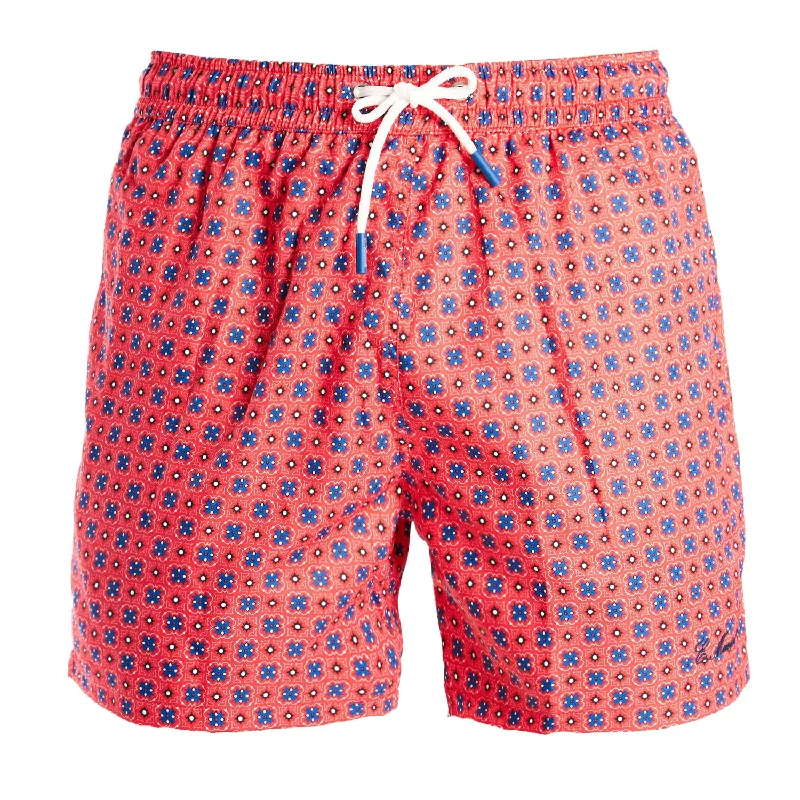 RED SWIM SHORTS