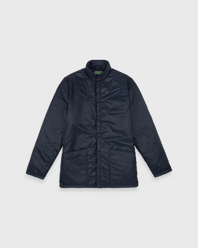 Men's Coats with Velcro ClosuresCashpad Traveler's Estate Jacket in Navy Nylon