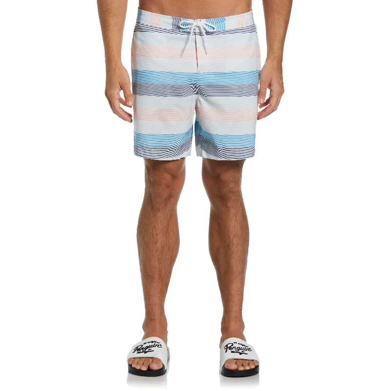 Stripe Swim Short