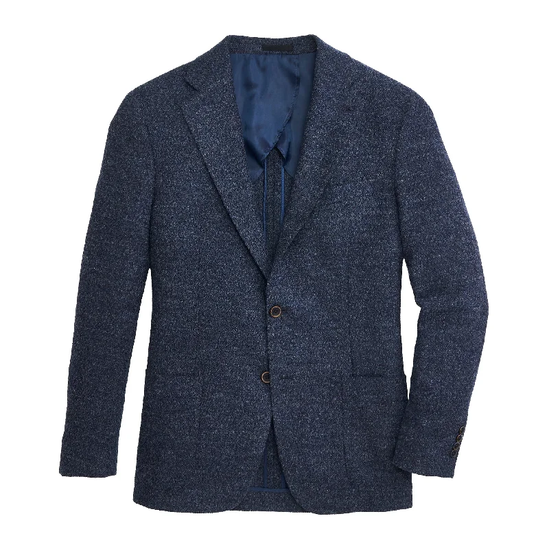 Men's Coats with Wind-Resistant FabricDi Pray Titan Melange Sport Coat - Titan