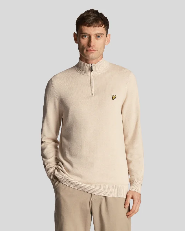 Stylish and Weather-Resistant Men's Sportswear1/4 Zip Jumper