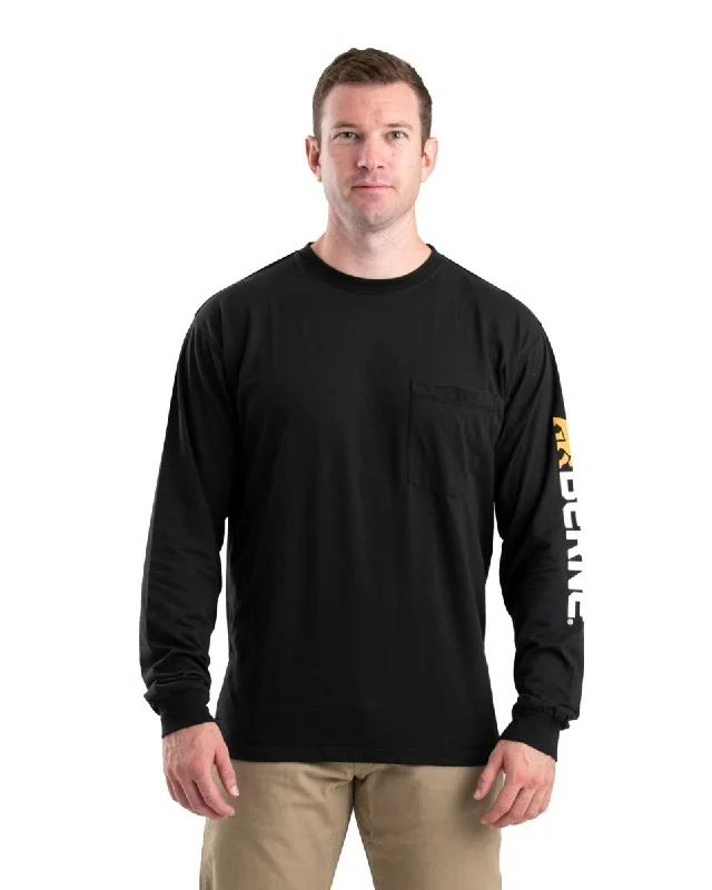 Men's Shirts with Short PlacketsSignature Long Sleeve Performance T-Shirt