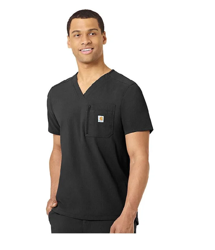 Men's Pants with Graphic PrintsCarhartt Men's Rugged Flex® Modern-Fit Tuck-In Scrub Top