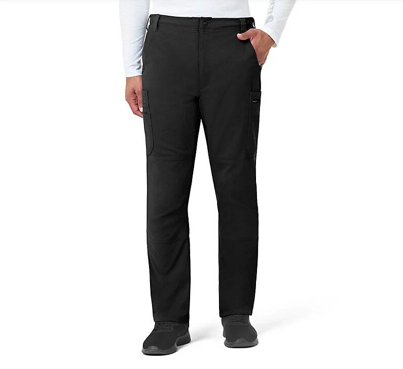 Stylish Men's Cargo PantsCarhartt Men's Rugged Flex® Peak Cargo Scrub Pant_Black