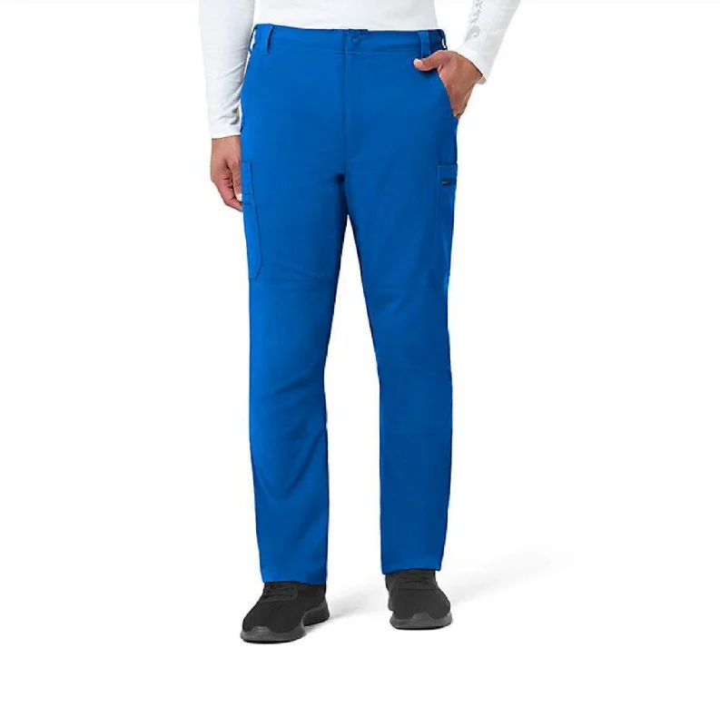 Men's Work Pants for Durability and ComfortCarhartt Men's Rugged Flex® Peak Cargo Scrub Pant_Royal