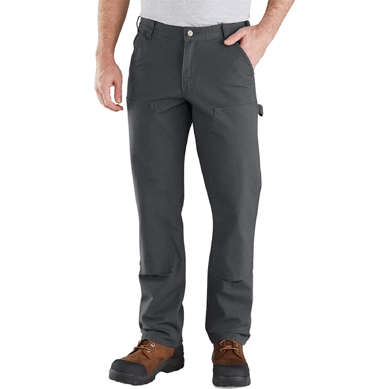 Men's Pants with Antimicrobial TreatmentCarhartt Men's Rugged Flex® Relaxed Fit Double-Front Duck Pant_Shadow