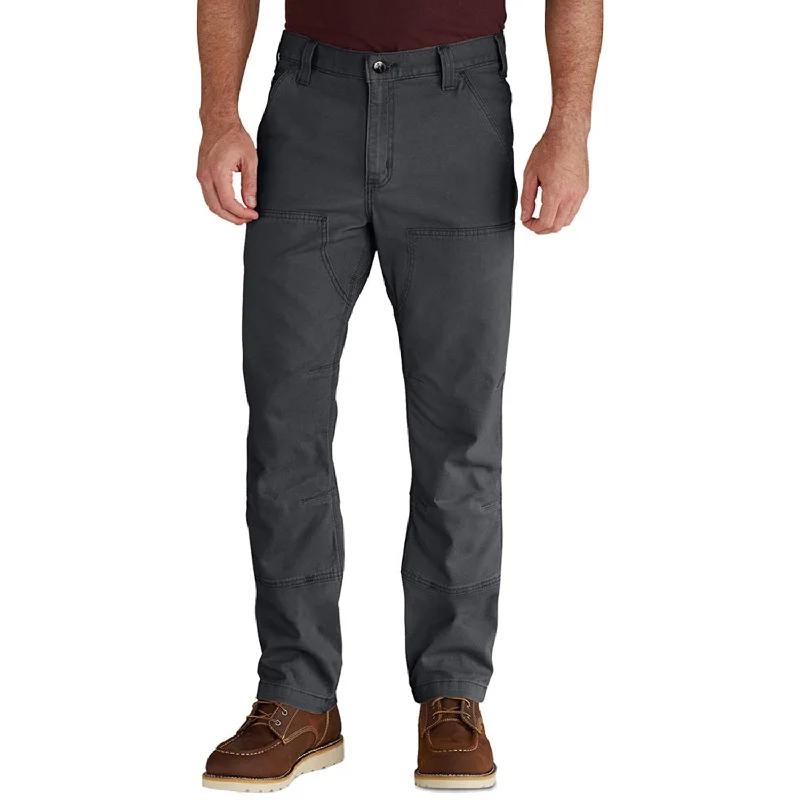 Men's Pants with Patchwork PatternsCarhartt Men's Rugged Flex® Rigby Double-Front Pant_Shadow